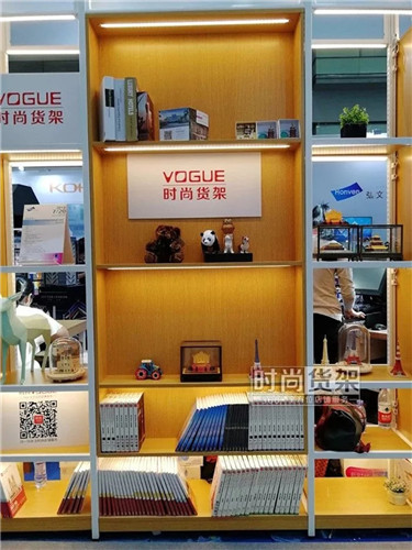 書(shū)店貨架_鋼木書(shū)架